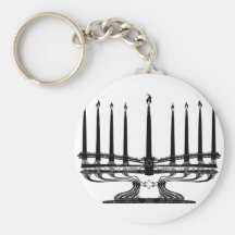 Menorah Keychain