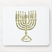 Menorah Mouse Pad