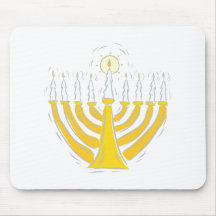 Menorah Mouse Pads