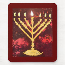 Menorah Mousepad
