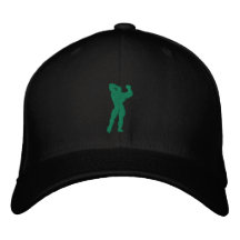 Mens Bodybuilding Pose Baseball Cap