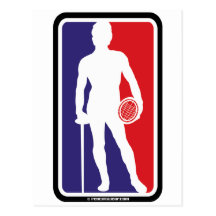Men's Fencing Postcard
