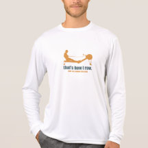 Men's grey technical LS T-shirt