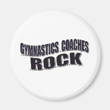Mens Gymnastics Coach Gifts Refrigerator Magnet