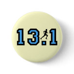 Mens half marathon pin