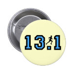 Mens half marathon pin