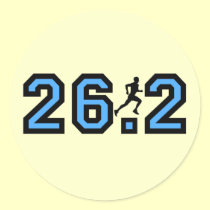 Mens marathon stickers