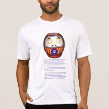 Mens Micro-Fibre Daruma Daishi T-Shirt