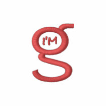 Mens Polo w Red Logo