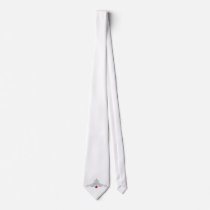 Mens Red Splash Tie