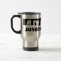 Mens Retreat Idea #2 on Black - Travel Mug