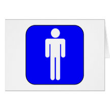 Mens Symbol Card