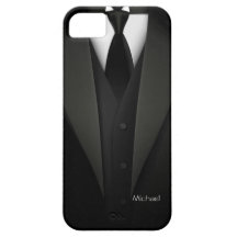 Men's Tuxedo Suit iPhone 5 Case