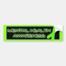 Mental Health Awareness Bumper Sticker