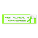 Mental Health Awareness Bumper Stickers