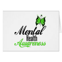 Mental Health Awareness Butterfly Cards