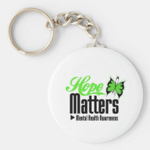 Mental Health Awareness Hope Matters Key Chain