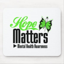 Mental Health Awareness Hope Matters Mouse Pads