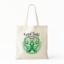Mental Health Butterfly 3 Canvas Bags