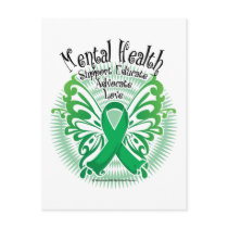 Mental Health Butterfly 3 Post Cards