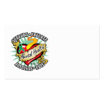Mental Health Classic Heart Business Cards