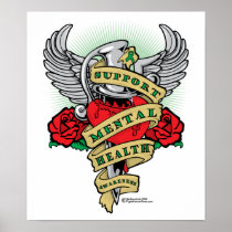 Mental Health Dagger Poster