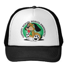 Mental Health Dog Hats