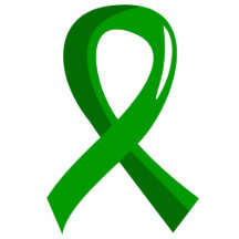 Mental Health Green Ribbon 3 Photo Cut Out