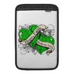 Mental Health Hope Faith Dual Hearts Sleeve For MacBook Air