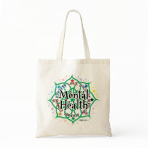 Mental Health Lotus Tote Bag