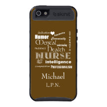 Mental Health Nurse-Attributes/Chocolate Brown