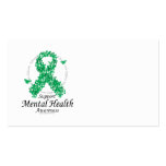 Mental Health Ribbon of Butterflies Business Card