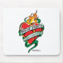 Mental Health Tattoo Heart Mousepads