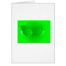 Menthe amer cartes de vœux