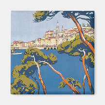 Menton Refrigerator Magnet
