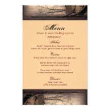 menu countryWedding personnalisable de ferme occid Papier À Lettre Personnalisé