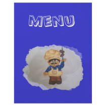 menu full colour flyer