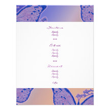 Menu templates sit down - customizable template personalized invitation
