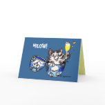 Meow! Cute Cat Card