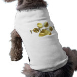 Meow Gold Cat Paw Print! Pet T-shirt