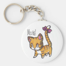 Meow! Kitty Keychain!