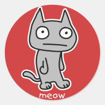 Meow Sticker