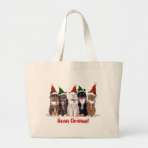 "Meowy Christmas Cats" Bags