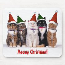 "Meowy Christmas!" Cats In Hats