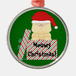 Meowy Christmas Christmas Ornament