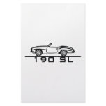 Mercedes 190 SL Type 121 stationery