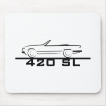 Mercedes 420 SL Type 107 Mouse Pads