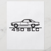 Mercedes 450 SLC 107 Custom Flyer