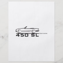 Mercedes 450SL Flyers