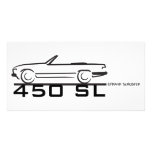 Mercedes 450SL photo cards
